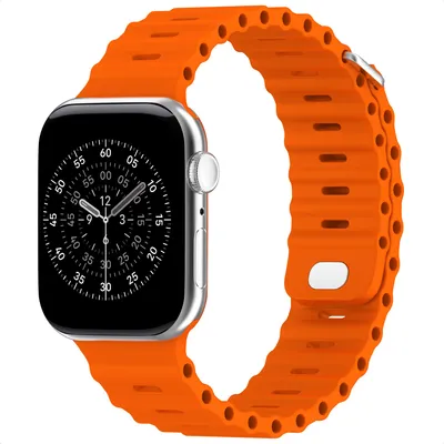 Produktbild von Accezz Ocean Armband für die Apple Watch | 38/40/41/42 mm – Orange