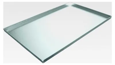 Produktbild von Backblech GN 1/1 aus Aluminium, geschweißte Ränder 325x530x10mm