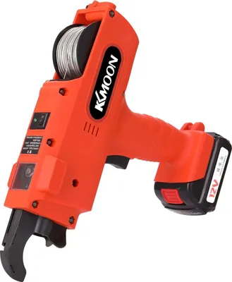 Zdjęcie produktu dla Zgrzewarka do prętów zbrojeniowych Zgrzewarka do drutu - 12 V - Automatyczna - Zakres 8–34 mm - Akumulator w zestawie - Czerwona
