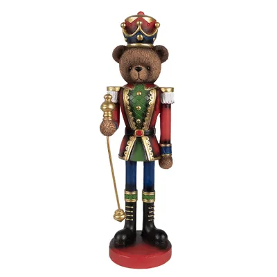 Ange De Noël Par Lamar – Décoration 32 Cm Rouge Et Or En Poly Résine (neuf)