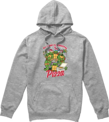 Obrázek produktu pro Teenage Mutant Ninja Turtles - Pánská mikina s kapucí - vánoční design TV8688 (M) (Sport Heide)