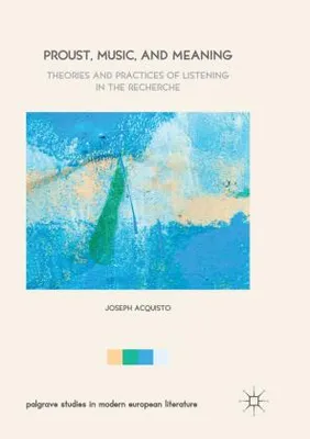Immagine prodotto di Proust, Music, and Meaning