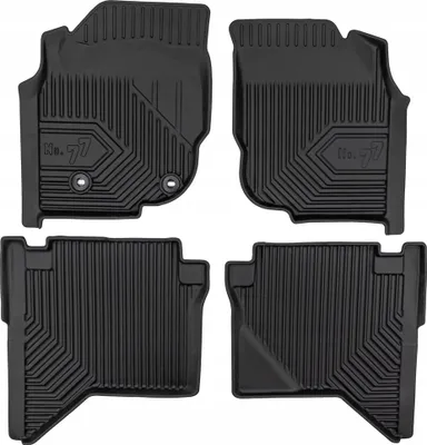 Zdjęcie produktu dla Gumowe dywaniki samochodowe FROGUM do Toyota Hilux VII 2005-2015