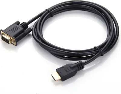 Produktbild von MMOBIEL HDMI zu VGA - Vergoldete Anschlüsse - Male zu Male (1,8 Meter)