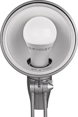 Produktbild von MAUL Tischleuchte MAULrock E27 LED 3.000 K Standfuß silber
