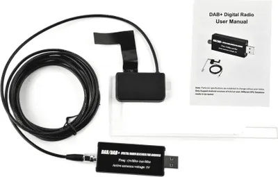 Image de PODOFO module DAB + antenne DAB pour tous les autoradios Android, DAB +