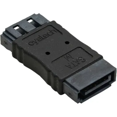 Produktbild von InLine SATA Adapter Buchse / Buchse, zum Verlängern, SATA female, SATA, Schwarz