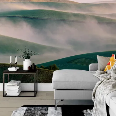 Produktbild von A.S. Création Vlies Fototapete Landschaft Foggy Hills I DD118914 Designwalls