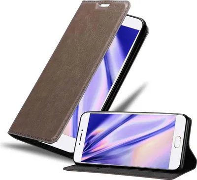 Image de Cadorabo Housse pour MEIZU MX6 Housse en marron Etui pour téléphone portable Case Cover Fermeture magnétique