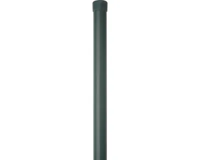 Immagine prodotto di Alberts 612788 Palo di recinzione per Fix-Clip pro, per il fissaggio con bussole di fissaggio a terra, zinco-fosfatato, plastificato verde, lunghezza 1500 mm, morsetto Ø 34 mm