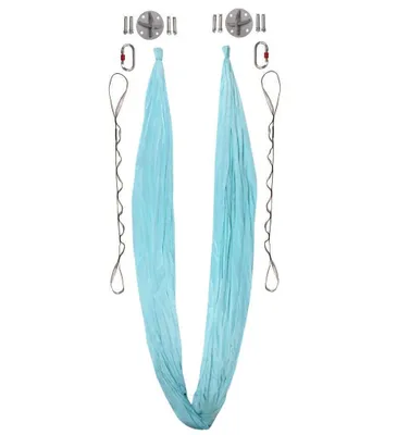 Obrázek produktu pro Merco Yoga Hammock 2.8 síť na jógu sky blue balení 1 ks