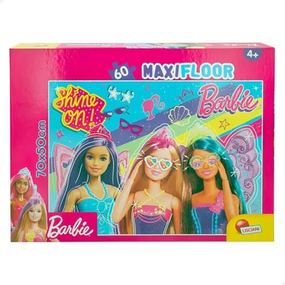 Immagine prodotto di Puzzle Barbie MaxiFloor 60 pezzi 70 x 1,5 x 50 cm
