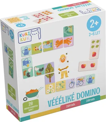 Produktbild von KukiKuk Vééééliké dominoes Garten