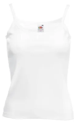 Zdjęcie produktu dla Damska koszulka bez rękawów - FOL STRAP T - white - rozmiar L
