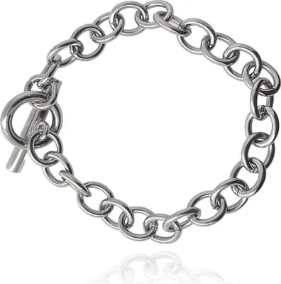Produktbild von MARTIN1985 Armband 316L Chirurgenstahl 20cm Karabinerverschluss Uni Damen Herren mit Geschenkverpackung