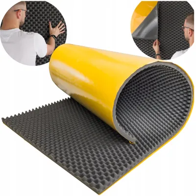 Produktbild von Bitmat FALA3 KLEJ Akustikschaumstoff Akustikmatte selbstklebend 200x100 cm