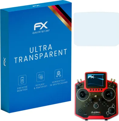 Produktbild von atFoliX FX-Clear 3x Schutzfolie kompatibel mit Jeti Duplex DS-12 Displayschutzfolie