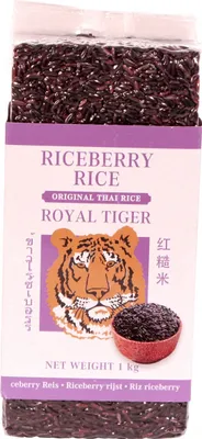 Produktbild von Royal Tiger Riceberry Reis aus Thailand