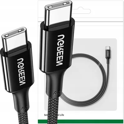 Image de Câble Ugreen Us557 Usb-C / Usb-C Pd 100W 1M - Czarny