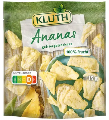 Produktbild von Kluth Ananas gefriergetrocknet 15g