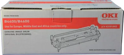 Obrázok produktu pre OKI 43501902, Originál, B4400, B4600, 19800 strany, 318 mm, 150 mm, 123 mm