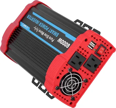 Zdjęcie produktu dla Inwerter mocy Pure Sine Wave 6000W Peak 12V do 110V?120V dla uniwersalnych zastosowań motoryzacyjnych