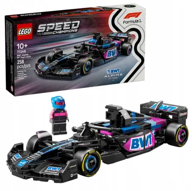 Produktbild von LEGO Speed Champions BWT Alpine F1 Team A524 Rennauto - Spielzeug mit Formel 1 Minifigur zum Sammeln - Geschenk für Jungen & Mädchen ab 10 Jahren und erwachsene Motorsport Fans 77248