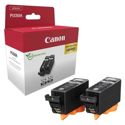 Produktbild von Original Canon PGI-525 PGBK Twin-Pack schwarz Druckerpatronen, 2er-Set