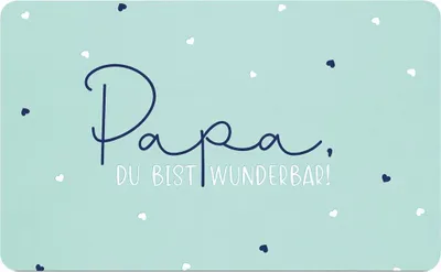 Produktbild von PPD Papa D@H Tray, Frühstücksbrettchen, Brettchen, Frühstück, Resopal, Petrol / Türkis, 14.3 x 23.3 cm, 586002076