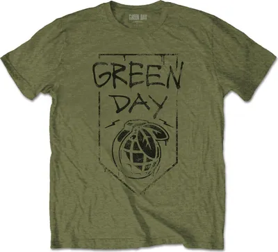 Produktbild von Green Day Organic Grenade Military Green M T-Shirt