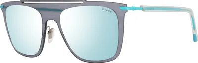 Produktbild von Police Sonnenbrille SPL581 SG1X 52 Herren Blau 52-20-145