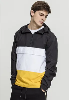 Produktbild von Urban Classics Block Pull Over Jacke Schwarz S Mann Schwarz S