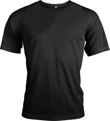 Produktbild von Kariban Herren Proact Sport- / Training-T-Shirt RW2717 (2XLarge) (Schwarz)