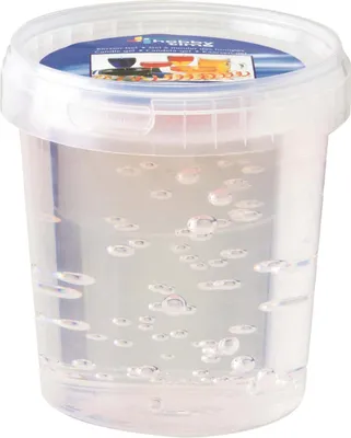 Obrázek produktu pro Svíčkový gel s knotem, 700 g, průhledný