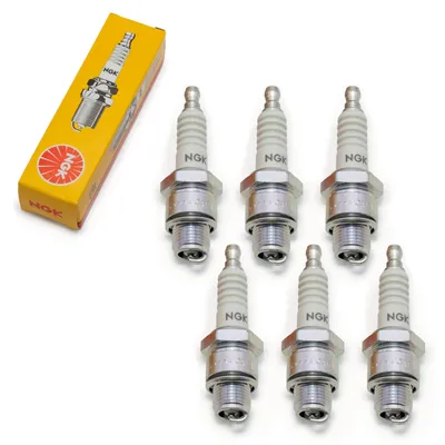 Produktbild von Zündkerzen Set NGK 6x B5HS Zündkerze, 12,7mm Kurzgewinde Ø 14,0mm Hex 20,8mm, Elektrodenabstand 0,85mm, Wärmewert 5, 4210