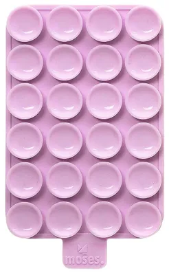 Produktbild von Smartphone-Ständer Stick it, Silikon, 24 Saugnäpfe, 6 × 9 × 1 cm, sortiert