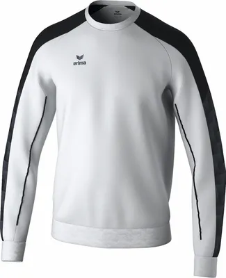 Produktbild von Erima Evo Star Sweatshirt Weiß/Schwarz Junior - 152