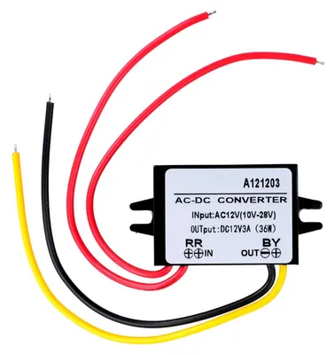 Image de Convertisseur AC-DC 12V vers 12V 3A avec protection IP67 - Régulateur de tension étanche pour une puissance de 36W