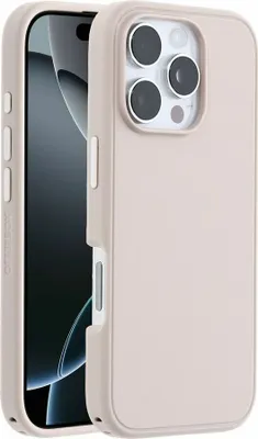Produktbild von OtterBox Symmetry Hülle für Apple iPhone 16 Pro Smartphone - Rosa - Sturzsicher - Polycarbonat (PC), Thermoplastisches Elastomer, Plastik - Kann drahtlos geladen werden