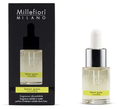 Produktbild von Millefiori Milano wasserlösliches Duftöl 15 ml - Lemon Grass