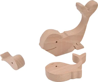 Obrázok produktu pre Drevený zvierací ornament Roztomilý tvar zvieracej rodiny Ručne vyrobené mini drevené králiky Socha pre domáce dekorácie Darčeky B11