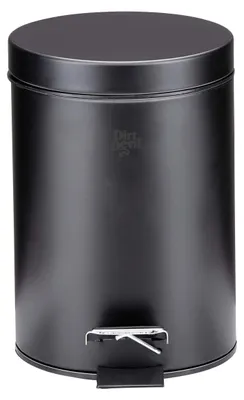 Produktbild von Dirt Devil Treteimer 3 Liter Badezimmer oder Toilette Herausnehmbares Innenfach