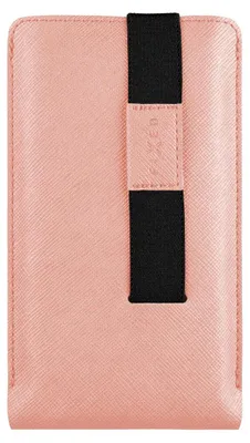Image de Étui universel FIXED Lucca avec bandoulière à fermeture pour téléphones jusqu'à 6,3 pouces – Noir