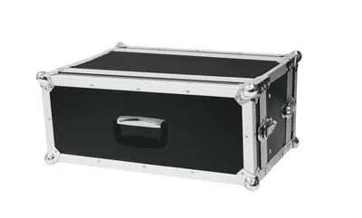 Productafbeelding van Effectenbox / Flightcase, 25 cm, 4 HE, zwart