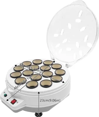 Obrázok produktu pre Čistič biliardových gúľ – Automatický elektrický leštič – 180 W – Pre 16 gúľ – Snooker – Biela