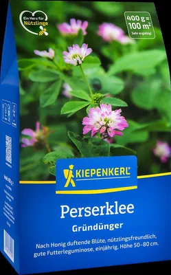Produktbild von Kiepenkerl Gründünger Perserklee Trifolium resupinatum für 100 m² 0,4 kg