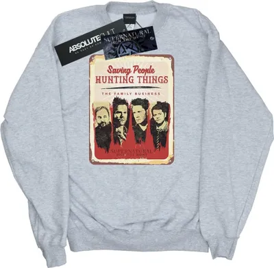 Produktbild von Supernatural - Sweatshirt für Herren BI45204 (M) (Grau)