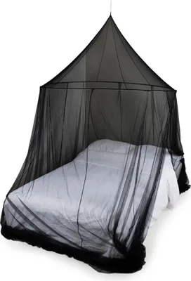 Immagine prodotto di Zanzariera Deconet - Bangla Max XXL - Anello superiore 150 cm, circonferenza 14 metri - Nero - 2 persone