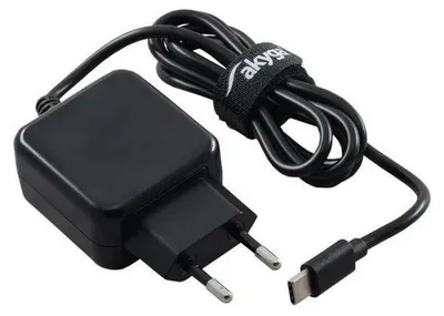 Produktbild von Akyga AK-TB-16 Netzteil für Smartphones und Tablets 5V/3A DC USB-C 1m