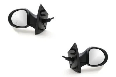 Immagine prodotto di Johns, adatto per Renault Twingo Specchio esterno II 03/07-12/11 Set di destra e sinistra, nero